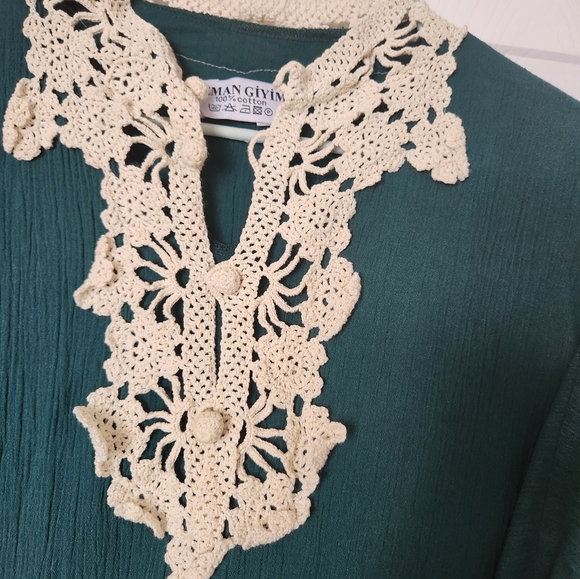 Kaftan/dress 100% cotton - Picture 3 of 5